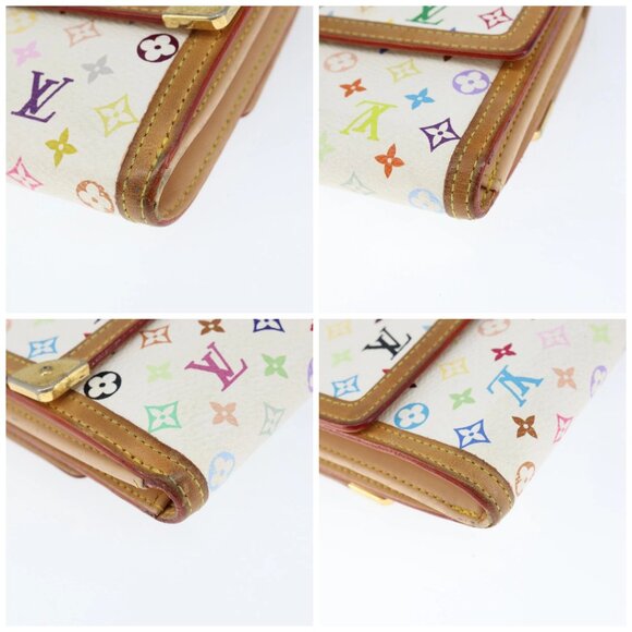 LOUIS VUITTON Multicolor Porte Monnaie Billets Cartes Credit M92983 Auth am9535V - Picture 14 of 16